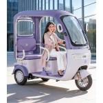 Electric Tricycle With Rain Shelter, Enclosed Shed, Women's Household, Small Elderly People, Commuting, Picking Up And Dropping Off Children, Electric Scoote