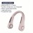 New Mini Neck Fan Portable Bladeless Hanging Neck Rechargeable Air Cooler 3 Speed Mini Summer Sports Fans, Cool Portable Fan, School Supplies, Perfect Gift For Birthday/Christmas, For Fishing/Camping/Travel