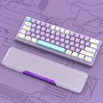 Keyboard Wrist Rest Pro - 60% Keyboard- Mechanical Keyboards Ergonomic Palm Rest For Computer Keyboard,Anti-Slip Base,Wrist Pad For Laptop,Office & Home-Easy Typing