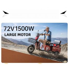 Household Small Mountainous Area Climbing And Hauling Goods, Elderly Commuting Car, Electric Tricycle