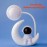 1pc Wireless USB Rechargeable Astronaut Moon LED Desk Lamp For Home And Bedroom Decoration - Soft Lighting For Reading, Work, And Relaxation