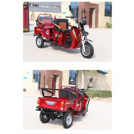 Power Gasoline Three Wheeled Motorcycle Can Be Registered As A Senior Commuting Vehicle, Fuel Powered Household Small Passenger And Freight Dual-Use Vehicle