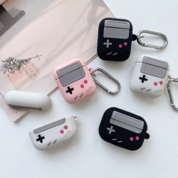 1pc Game Console Design Earphone Protective Case With Keychain For Airpods 1/2/3 Pro, Christmas Gift For Women/Kids/Children/Men/Adults