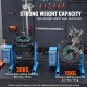 Rotary Welding Positioner 66LBS/30KG - 0-90 Tiltable Welding Positioning Turntable Table, 1-12RPM 80W Motor with 12.4 Inch 3-Jaw Chuck & Welding Torch Stand Holder for Cutting, Grinding, Assembly & Testing