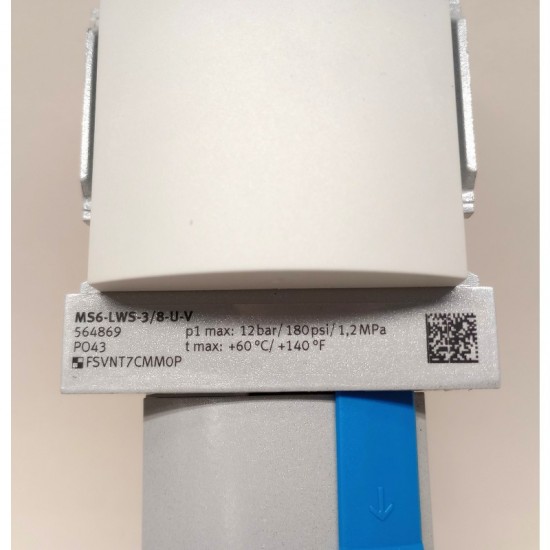 Festo MS6-LWS-3/8-U-V Water Separator 564869 3/8